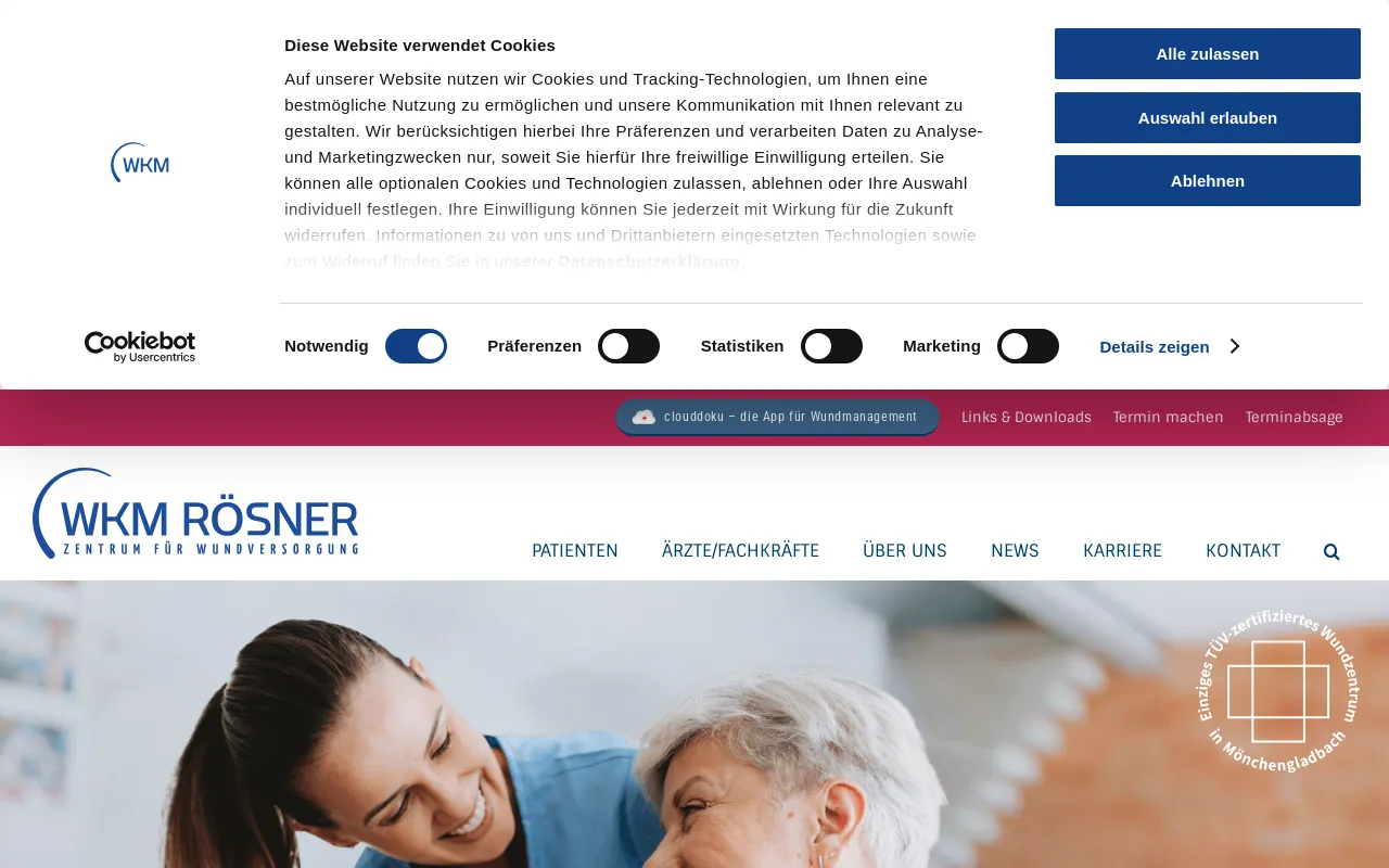 Screenshot of wkmonline.de