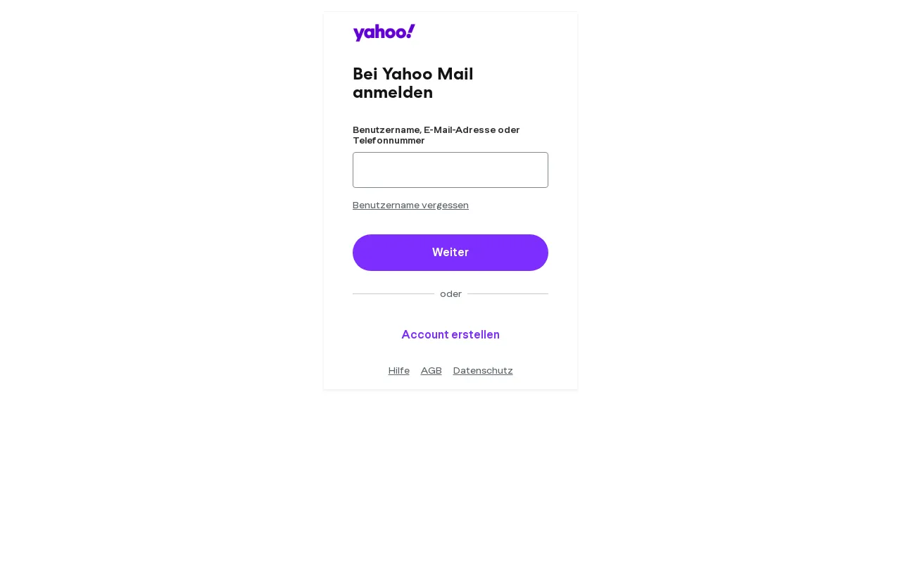 Screenshot of y7mail.com